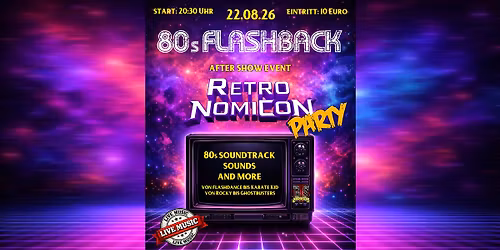 80s FLASHBACK PARTY (KufA Haus)