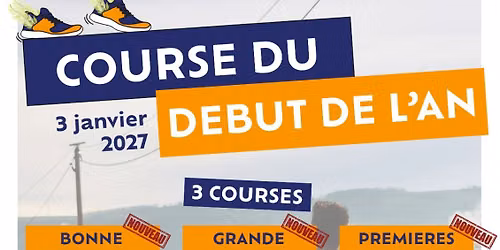 Course du d\u00e9but de l'an le 3 Janvier 2027