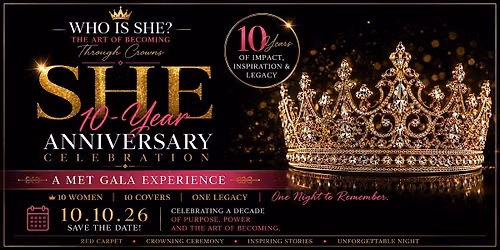WHO IS SHE? | The Art of Becoming Through Crowns SHE On Purpose Magazine's