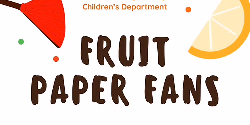 Fruit Paper Fans