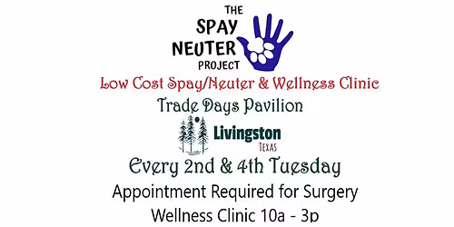 The Spay Neuter Project (Dehart Vet Services) * Livingston TX