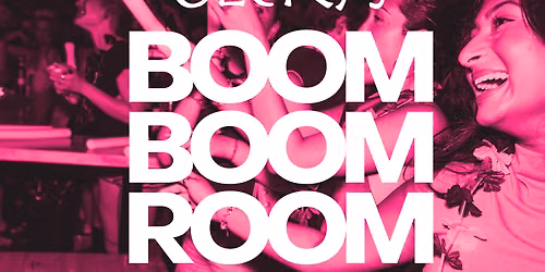 Clerys Boom Boom Room Saturday