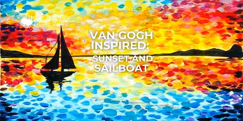 Paint Night \u2013 Van Gogh Inspired Sunset and Sailboat Painting Workshop
