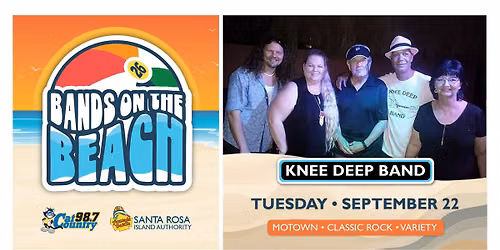 2026 Bands on the Beach - Knee Deep Band