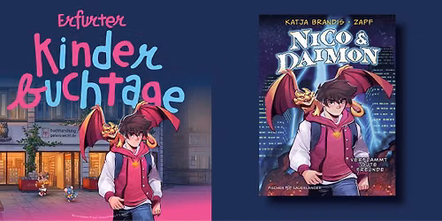 Erfurter Kinderbuchtage - Katja Brandis: Nico & Daimon. Verflammt gute Freunde