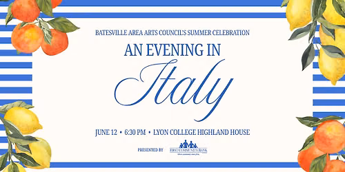 Summer Celebration: An Evening in Italy