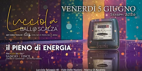 BALLO SCALZA - Ven 5 Giugno 2026 - IL BEACH PARTY - DJ SANGIO - CHECCO - ANTONIO ERRE - VJ VINCE