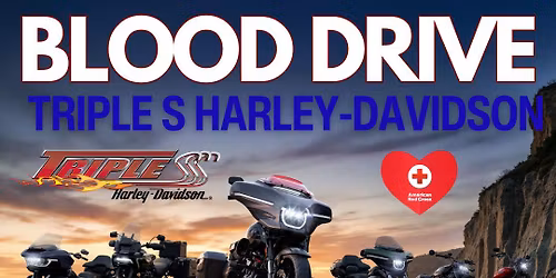 Blood Drive at Triple S Harley-Davidson