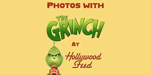 Grinch Photos & Adoption Fair