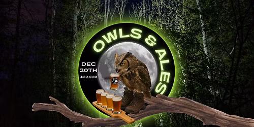 Owls & Ales - Owl Walk & Flight For Pint at Gloucester Brewing Co