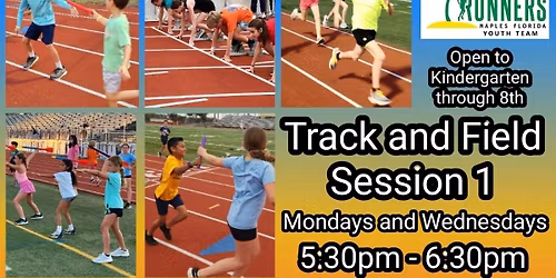 GCR Youth Team Track and Field Sessions