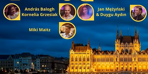 Santa Claus tango meeting in Budapest