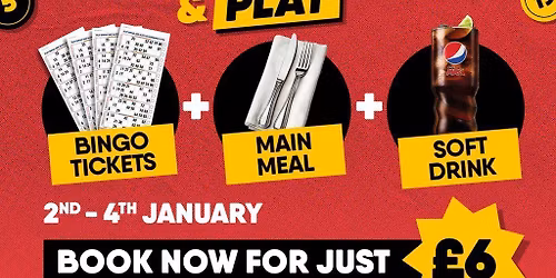 Eat, Drink & Play - Coventry Savoy  - January