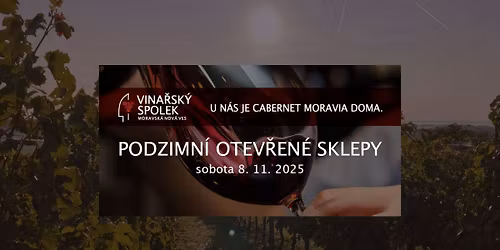 Podzimn\u00ed otev\u0159en\u00e9 sklepy 2025 Moravsk\u00e1 Nov\u00e1 Ves