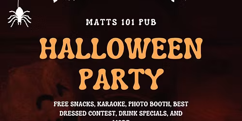 Monster Mash at Matt\u2019s 101 Pub \ud83c\udf83\ud83d\udc7b