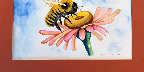 Bee & Blossom Watercolor Class