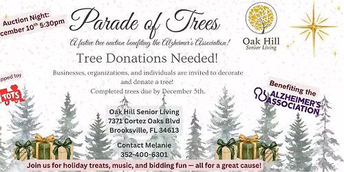 Parade of Trees- Decorate for a Cause