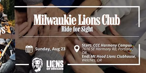 Milwaukie Lions Club "KTP" Ride for Sight