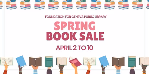 Spring Book Sale