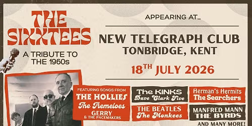 The Sixxtees at The New Telegraph Club, Tonbridge, Kent