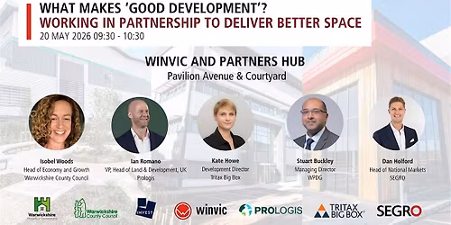 What Makes 'Good Development?' Delivering Better Space at UKREiiF 2026