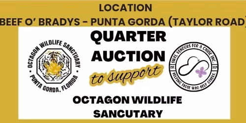 Quarter Auction to Benefit Octagon Wildlife Sanctuary