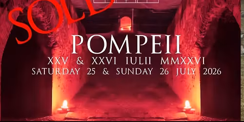 Marillion live in Pompeii night two - SOLD OUT