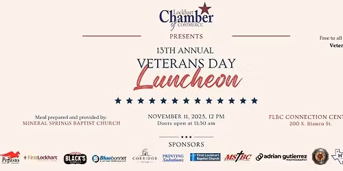 Veterans Day Luncheon