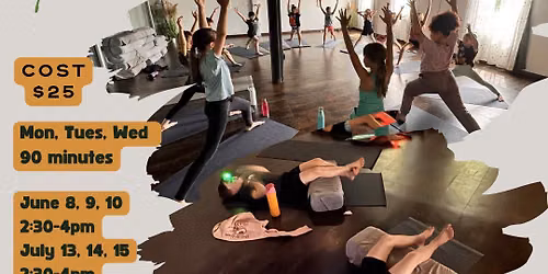 \ud83c\udf3f\u2728 Youth Yoga Camp: Explore, Move & Grow! \ud83e\uddd8\u200d\u2640\ufe0f\ud83d\udc9a Ages 5-10