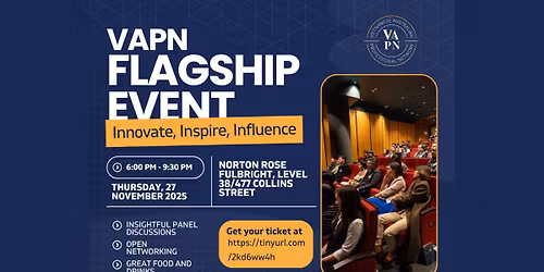 VAPN Flagship Event: Innovate, Inspire, Influence