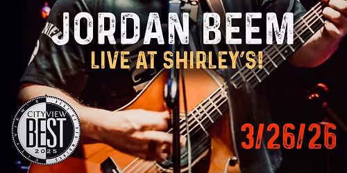Jordan Beem live at Shirley\u2019s - West Des Moines!