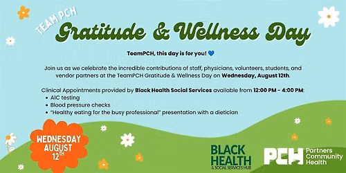 Team PCH Gratitude & Wellness Day