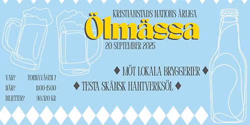 \u00d6lm\u00e4ssa p\u00e5 Kristianstads Nation