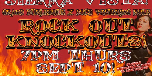 Grand Burlesque in Sierra Vista! Rock Out Knockouts Show