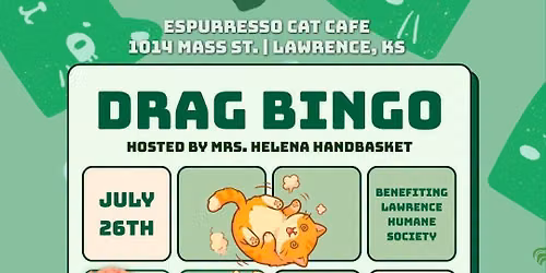 Drag Bingo hosted by Mrs. Helena Handbasket