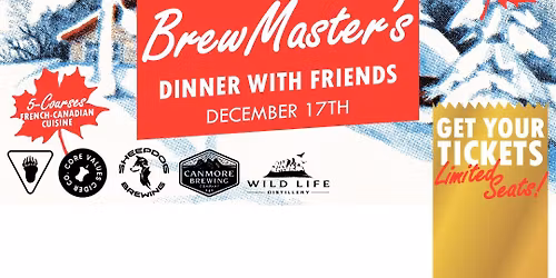 A PURE BREWMASTER'S DINNER WITH FRIENDS