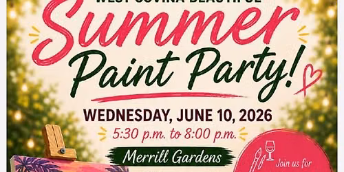Annual Summer Paint Party