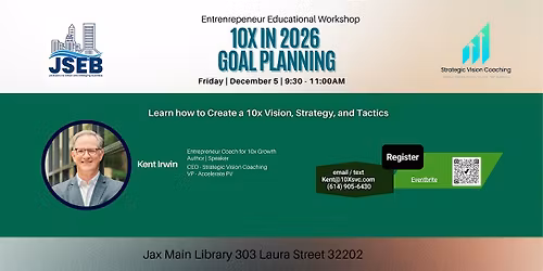 10x in 2026  Goal Planning