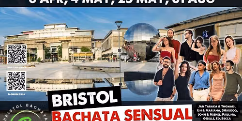 \ud83d\udc9a\ud83c\udf1eMondays Special Outdoors Bristol Bachata dancing \u2013 Bank Holiday Mondays @ Millennium Square \ud83d\udc83\ud83d\udd7a