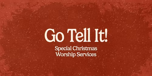 Special Christmas Worship Services