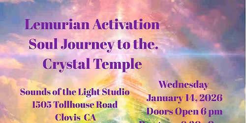 Lemurian Activation: Soul Journey to the Crystal Temple