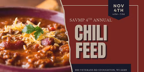 4th Annual Chili Feed Fundraiser