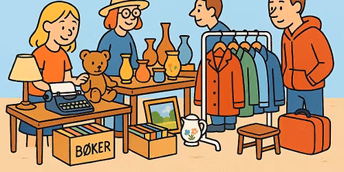 Loppemarked Borgen skolekorps