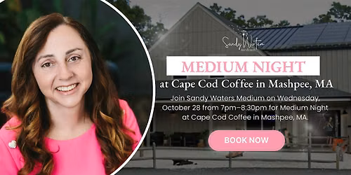 Medium Night at Cape Cod Coffee in Mashpee, MA