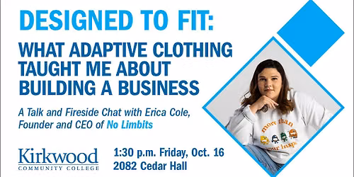 Designed to Fit: What Adaptive Clothing Taught Me About Building a Business - Speaker Erica Cole