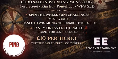 Kinsley Coronation Murder Mystery \ud83d\udd75\ufe0f 