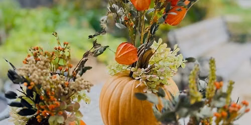 Dried Flower and Herb Pumpkin Class