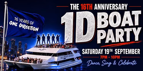 1D Boat Party| 16 Years of One Direction |Newcastle Harbour
