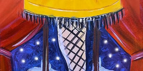Adult A Christmas Story Leg Lamp Light Up Paint & Sip Dec 13th 6pm-9pm