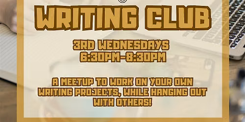 Writing Club Meetup at Bard & Baker